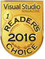 Visual Studio Readers Choice Gold Award